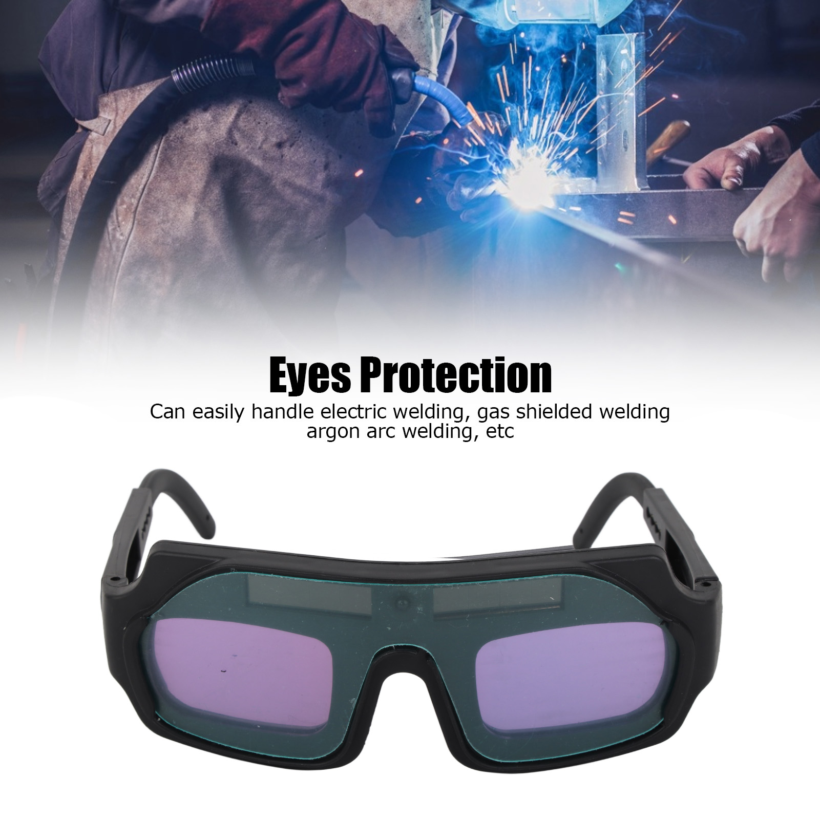 Selbstverdunkelnde Schweißerbrille, Augenschutz, Schweißzubehör Yz05
