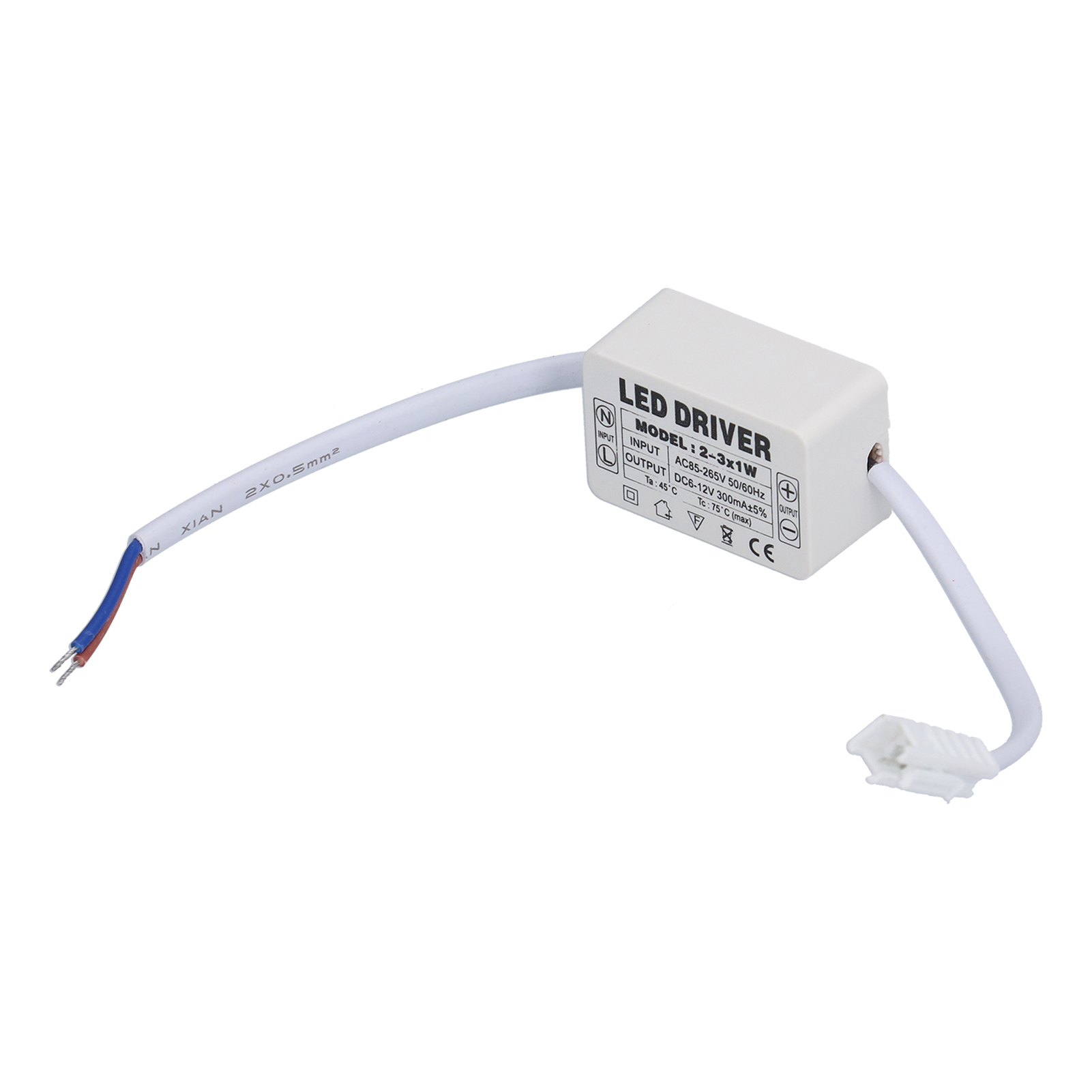 300ma Konstantstrom-led-treiber, Hohe Leistung, 85-265v Ac-ausgang, 6-12v Dc-anschluss Für Beleuchtungsprodukte.
