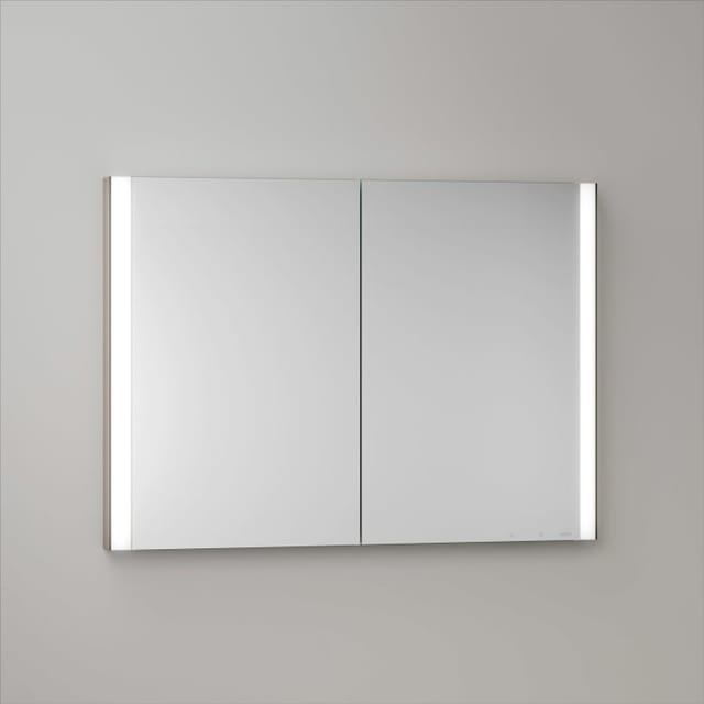 Keuco Royal Metis Led Unterputz-spiegelschrank 100 X 71 Cm, 2 Türen Mit Spiegelheizung, Französiche Ausführung