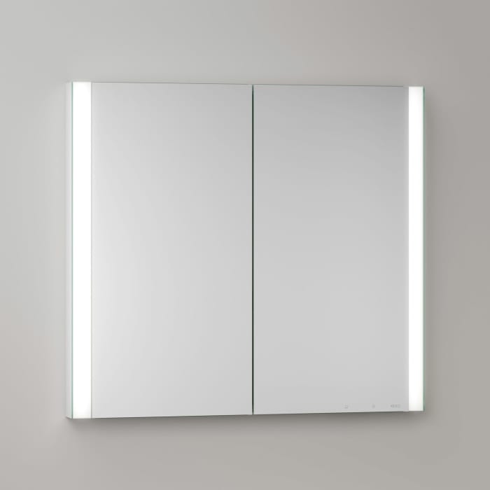 Keuco Royal Metis Led Unterputz-spiegelschrank 80 X 71 Cm, 2 Türen Mit Spiegelheizung, Schweizer Ausführung