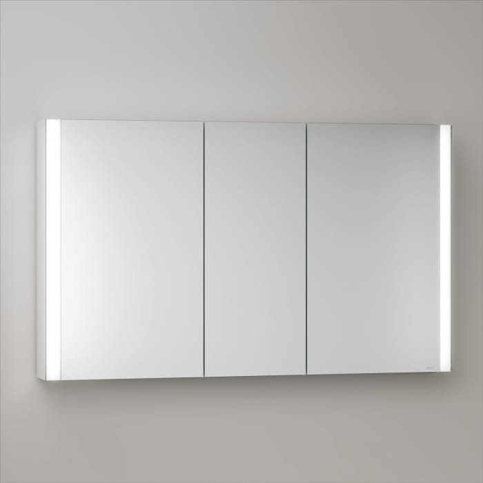Keuco Royal Metis Led Aufputz-spiegelschrank 120 X 71 Cm Mit 3 Türen, Schweizer Ausführung