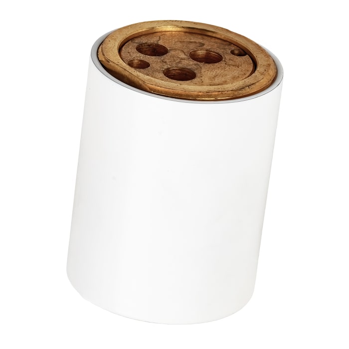 Kronenbach Lima 2.0 White Up-verlängerung Für Waschtisch-wandarmatur, 4,5 Cm