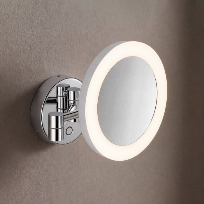 Kronenbach Led Kosmetikspiegel 2.0 Wandmodell Rund Mit Direktanschluss
