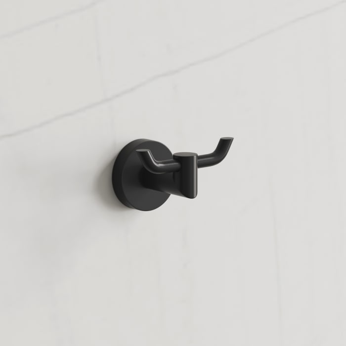 Kronenbach Lima 2.0 Black Haken Mit Konsole 2-fach