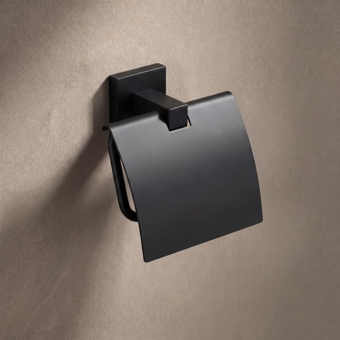 Kronenbach Quara 2.0 Black Papierhalter Mit Deckel
