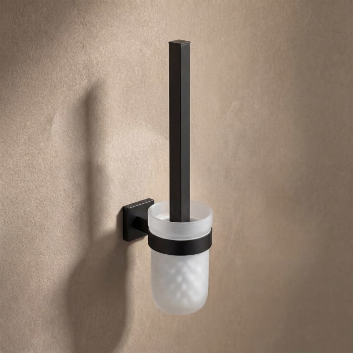 Kronenbach Quara 2.0 Black Toilettenbürstengarnitur
