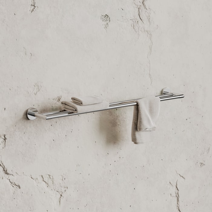 Kronenbach Radia Badetuchhalter Doppelt 80 Cm