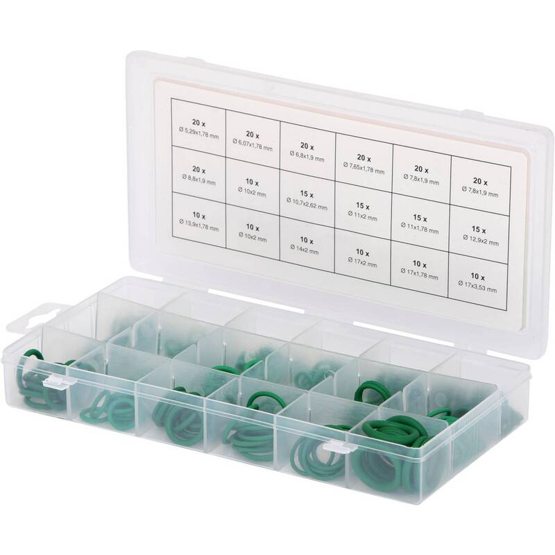 [neuwertig] B-ware Ks Tools O-ring Sortiment Hnbr 270-teilig Handwerkzeug Kunststoffkoffer 150g