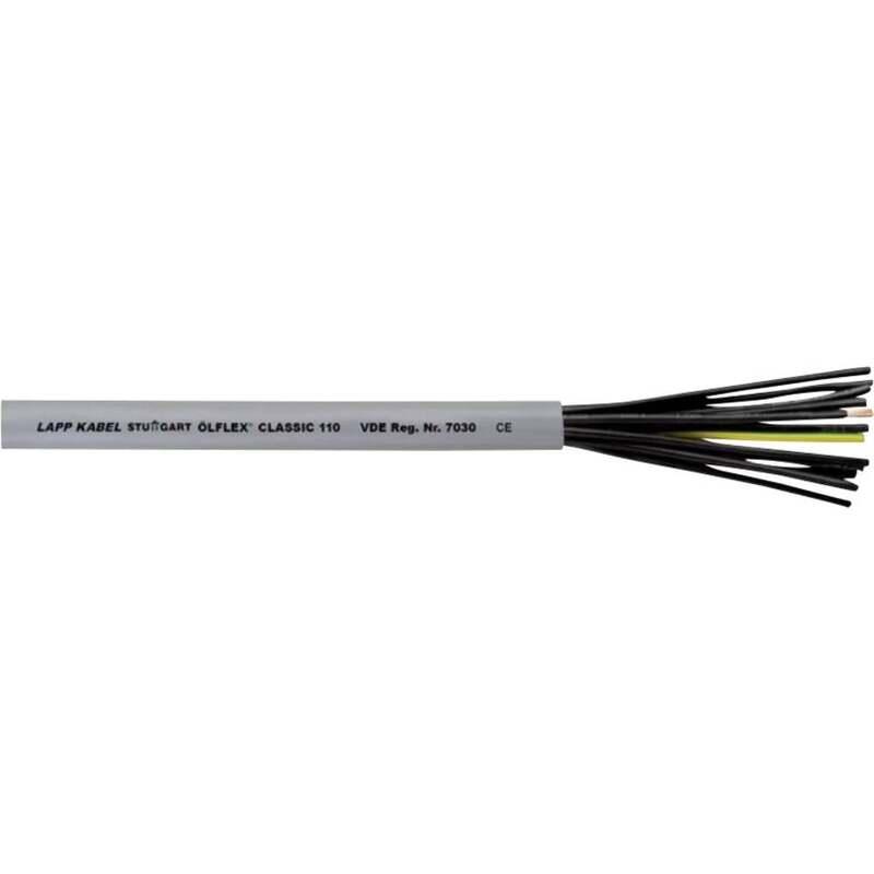 [gebraucht] B-ware Lapp Steuerleitung Ölflex Classic 110 4 X 1 1mm² Ölbeständig 300 V Grau 50 M