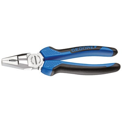Kombizange, lange Schneiden, 2K-Griff, DE-Modell, Länge 180mm, 8210-180 JC