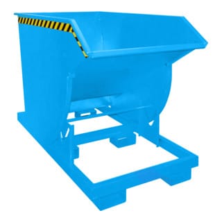 Kippbehälter mit Abrollsystem 1cbm