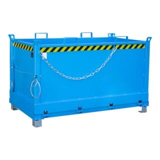 Klappbodenbehälter FB 1500, lackiert blau