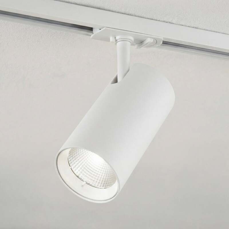 [gebraucht] B-ware Lindby Led Schienen Spot Linaro Dimmbar Aluminium Cct 3000k Bis 5700k Weiß Ø7cm
