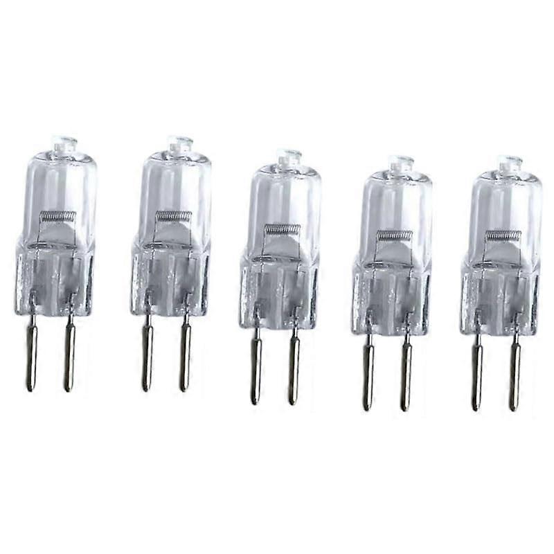 Klare G5.3-halogenlampe, G5.3-halogenlampen, 2-polige G5.3-led-lampen, Dimmbar, 12 V, 20 W, 35 W, 50 W, 75 W, Warmweiß, 75 W, 10er-packung