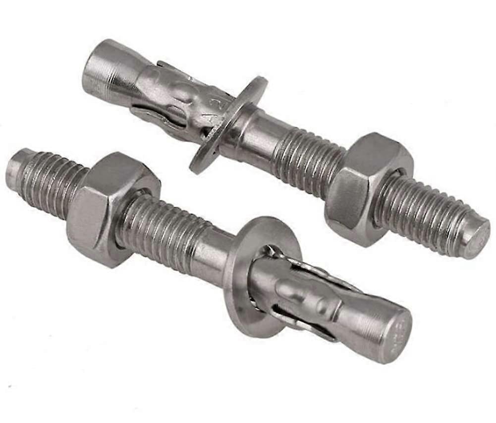 10-teiliges Spreizdübel-set M6 M8 M10 M12 M16 Edelstahl-ankerbolzen Spreizhaken (farbe: M6, Größe: 60 Mm)