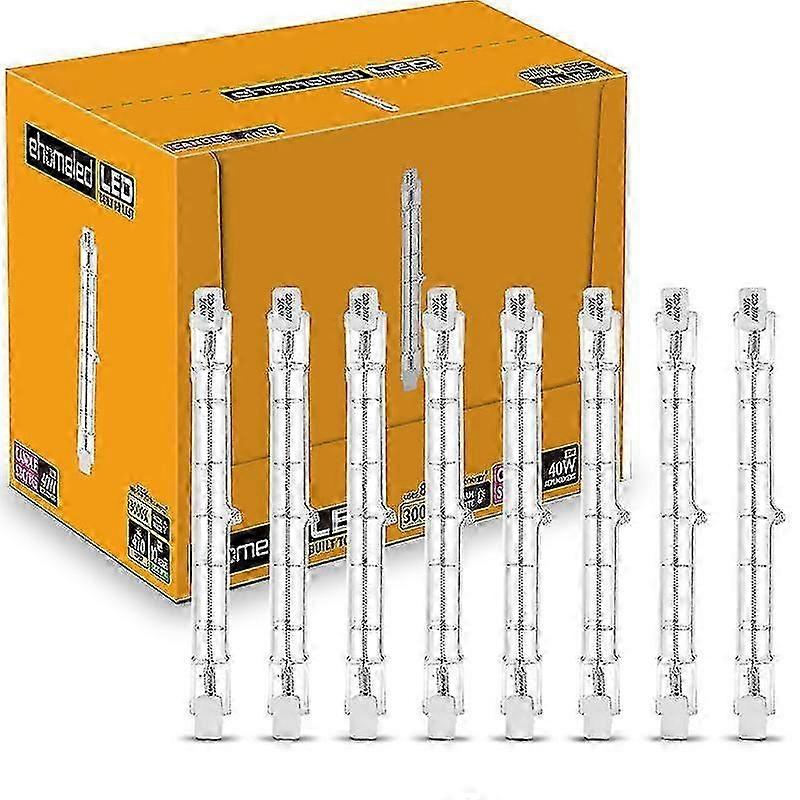 6er-pack R7s 118 Mm 230 W Halogenlampen, Dimmbar, Warmweiß, Geeignet Für Sicherheits- Und Gartenbeleuchtung - D8km
