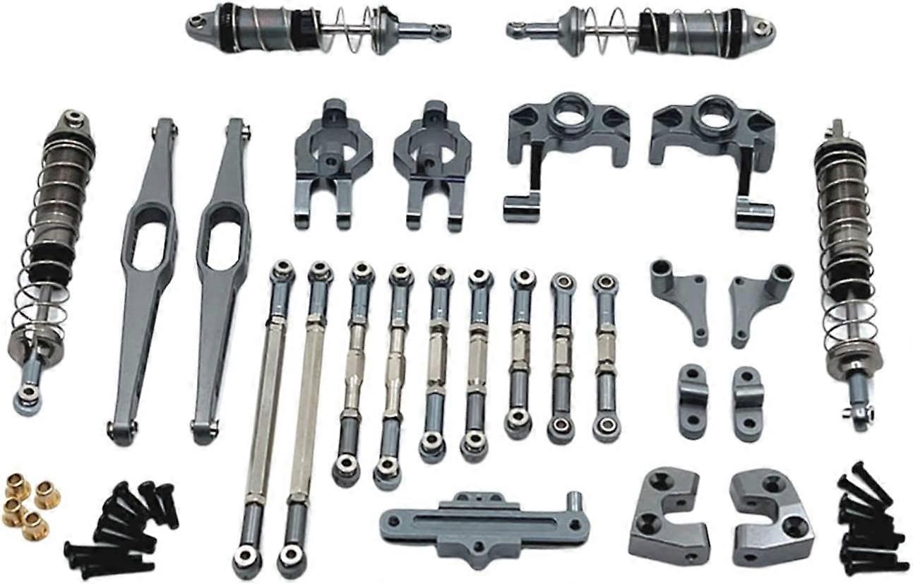 Rc-stoßdämpfer, Anhängerkupplung, Traktionsstange, Robustes Und Langlebiges Diy-zubehör, Silber