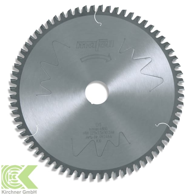 Kreissägeblatt ø225 x 2,5 x 1,8 x 30mm 68FZ