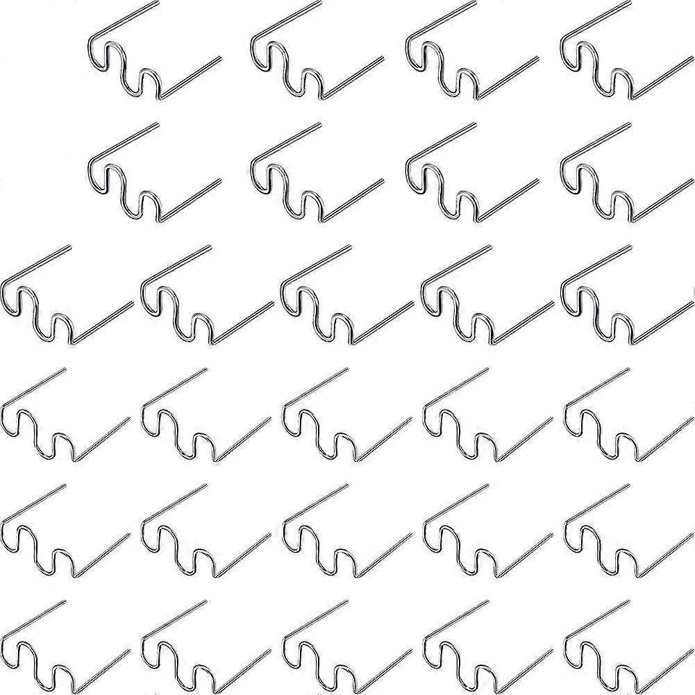 1000 Gewellte Kunststoff-reparaturclips Für Schweißarbeiten, Kompatibel Mit Schweißwerkzeugsätzen