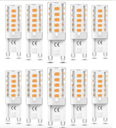 G9 5w Led-lampen – Warmweiß – 10er-pack