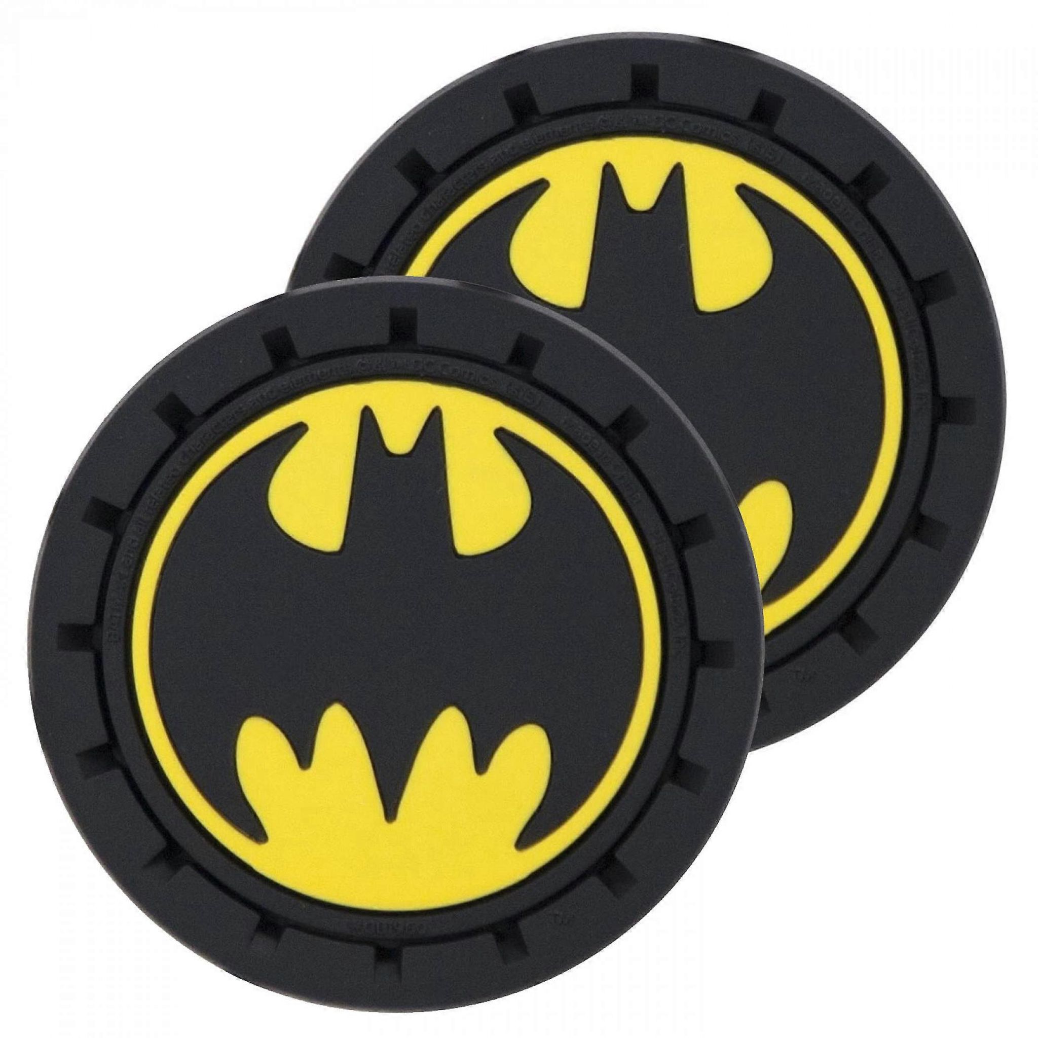 Set Mit 2 Batman-logo-autobecherhalter-untersetzern