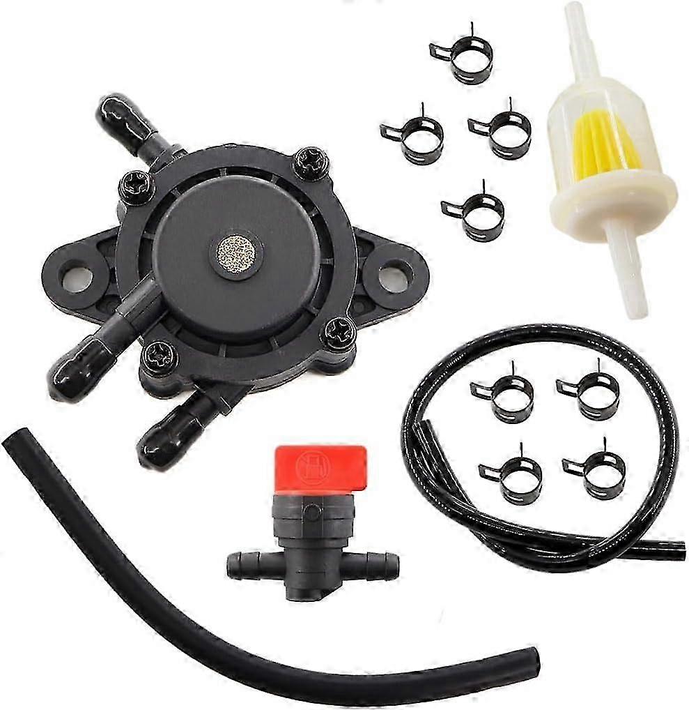 Kraftstoffpumpen-kit + Kraftstoffhähne + Filter + Schlauch + Schlauchschellen Für Honda Gc135 Gc160 Gc190 Gcv520 Gcv530 Gx610 Outlander 330 400 16700-z0j-003