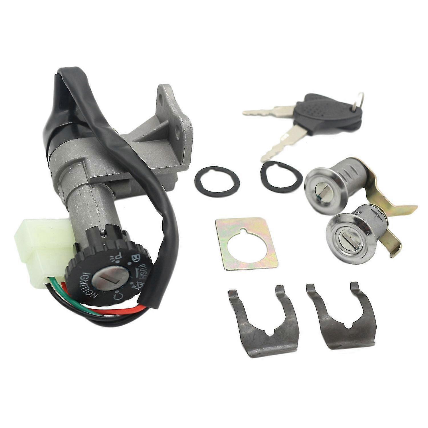 Zündschlüsselsatz Für Motorräder, Kompatibel Mit Gy6 50cc Und 150cc Rollern Und Mopeds (taotao, Jonway, Roketa).