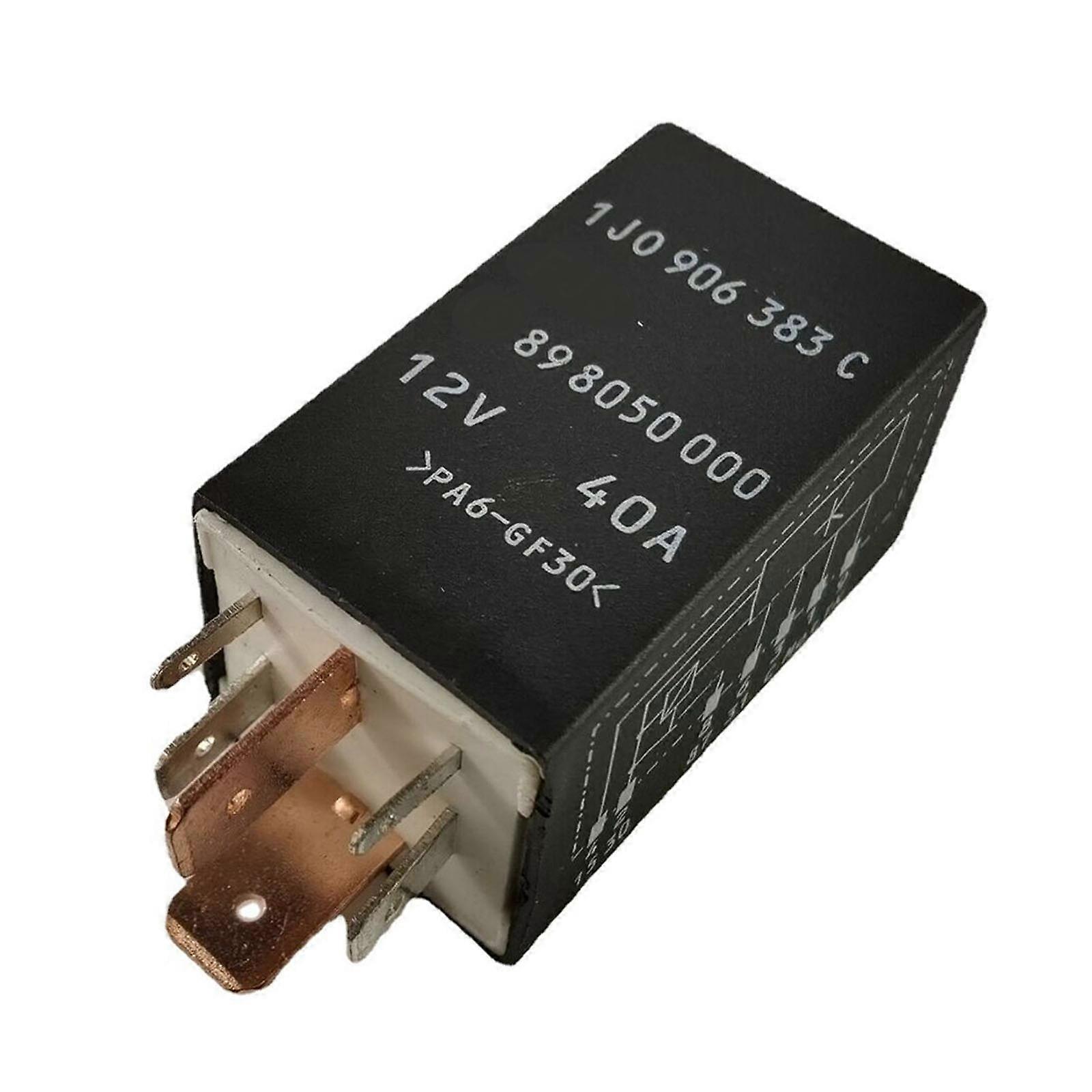 Präzisions-kraftstoffpumpenrelais. Kompatibel Mit Den Teilenummern: 16147, 1j0906383, 1j0906383b Und 1j0906383c. Verbessert Die Zündsicherheit Und Kraftstoffstabilität. Mehrfarbig.