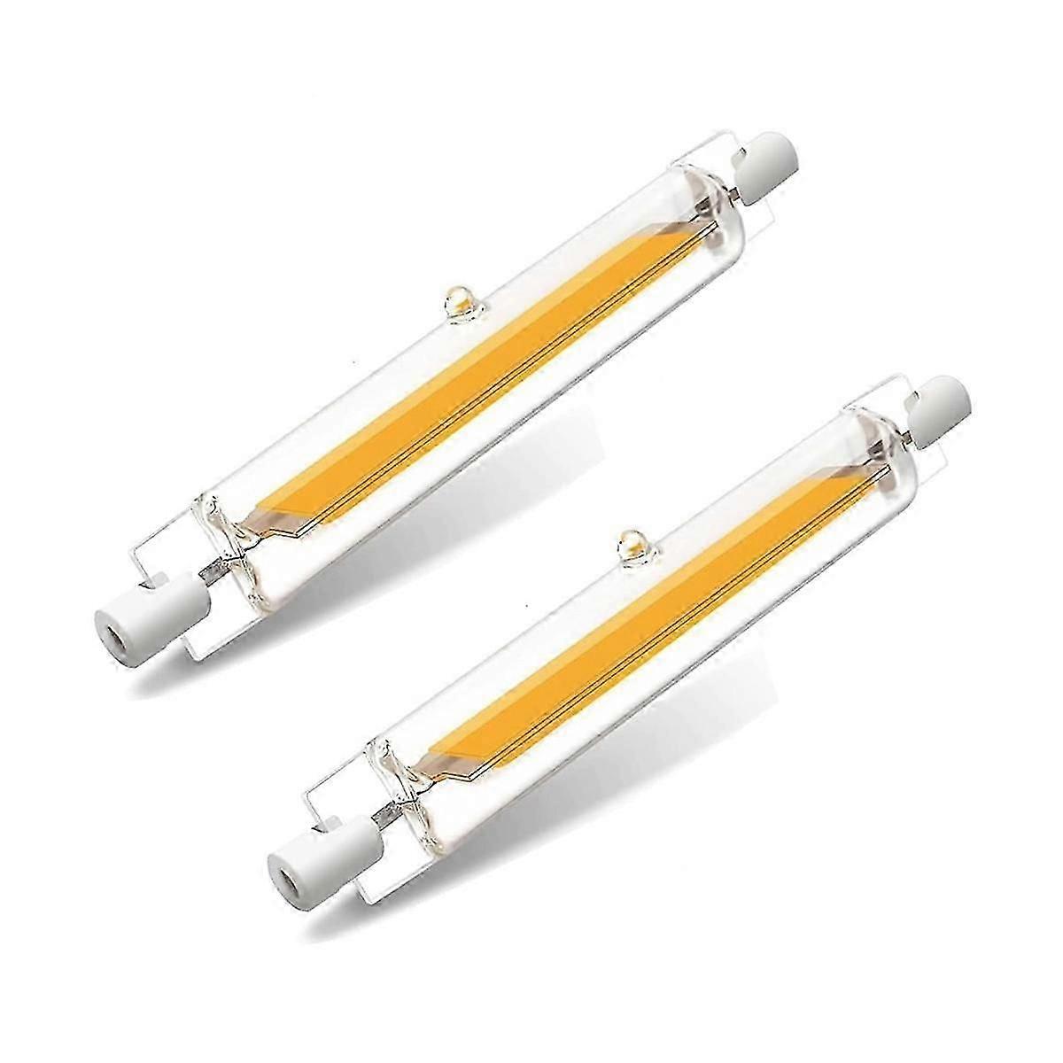 118-mm-r7s-led-lampen, Dimmbar, Entspricht 20 W, Kompatibel Mit 200-w-halogenlampen, Warmweiß, 2er-pack