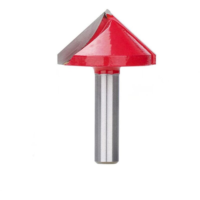 Holzfräser Mit 8-mm-schaft, V-förmiger 3d-gravurfräser, 90°-hartmetallfräser, 22–32 Mm Durchmesser, Für Holzbearbeitung – 8 X 32 Mm, 90°-winkel