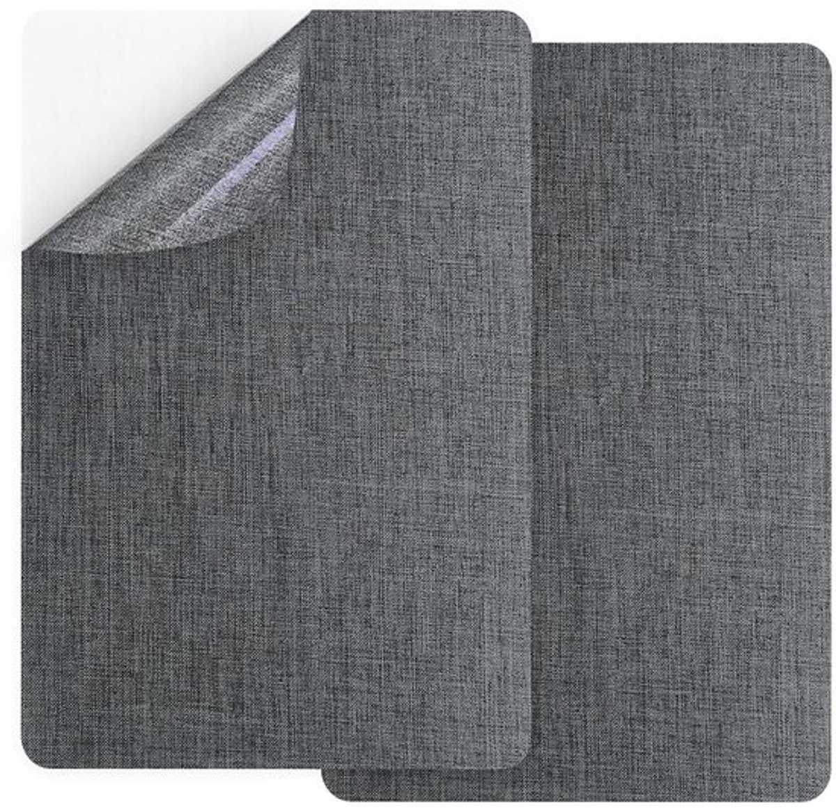 Selbstklebende Flicken (2er-pack) – Dunkelgrau – Geeignet Zur Reparatur Von Textilien – Geeignet Für Sofas, Zelte, Möbel, Autositze – 20 X 28 Cm