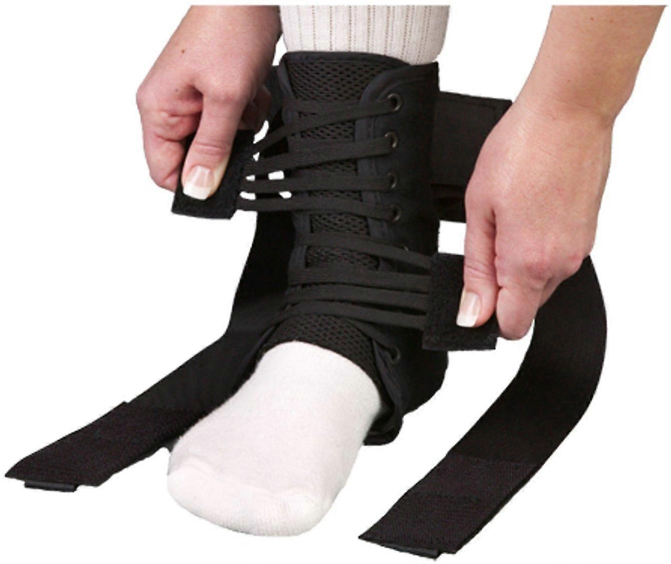 Medspec Aso Evo Speed Lacer Stabilisierungs-knöchelbandage, Schwarz, Mittlere Unterstützung Und Schutz Bei Sportverletzungen
