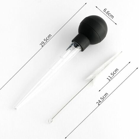 Wasserflasche Gemäß Türkischen Vorschriften, Mit Reinigungsbürste – Lebensmittelechte Sprühflasche Zum Kochen Und Bestreichen, Mit Abnehmbarer Kugel