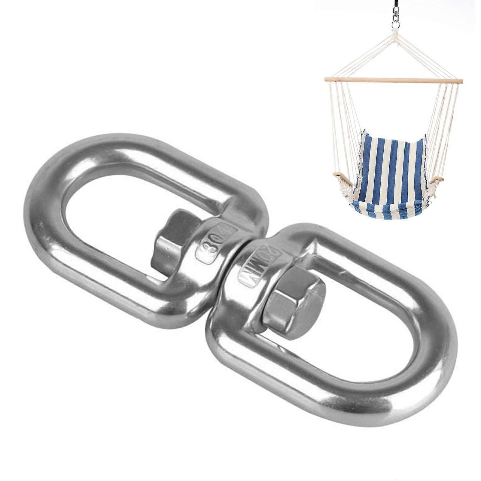 Hochleistungsfähige Drehhaken, Flexible 8-stellige U-haken Mit Drehgelenk, 360°-drehung, Maximale Drehsicherheit, Wirbel Und Karabiner. Kompatibel Mit Airdance.
