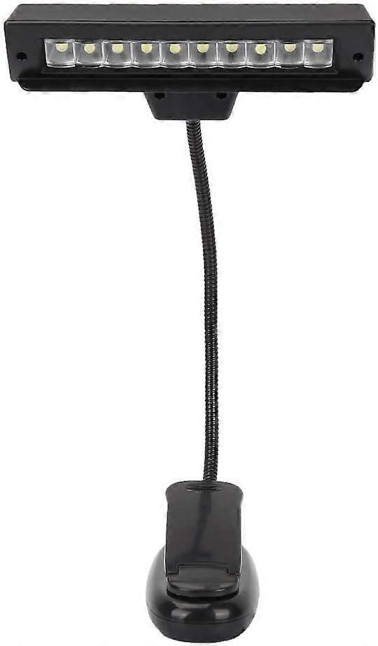 Tragbare Und Verstellbare Led-notenpultleuchte Mit Klemme, Ideal Für Musiker, Notenpulte, Klaviere, Arbeitstische, Schreibtische Und Lesetische.