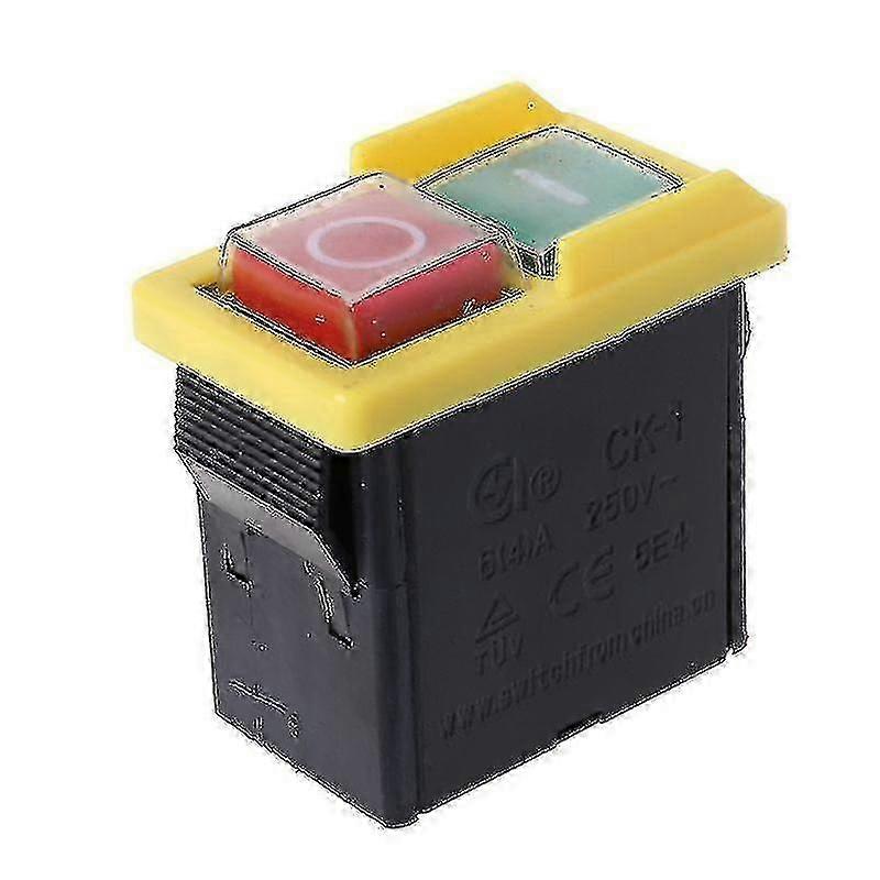 Wasserdichte Elektromagnetische Säge, Bohrmaschine Und Schnelltrennschleifer Mit Druckknopf, 250 V, 6/4 A