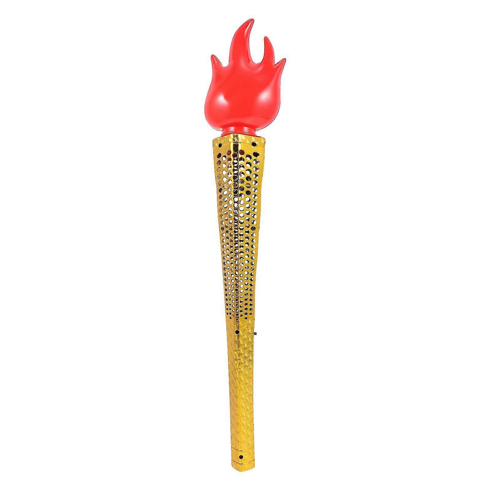 Lustige Aufblasbare Taschenlampe, Dekoratives Spielzeug, Taschenlampe, Die Eine Flamme Simuliert, Kunststofftaschenlampe