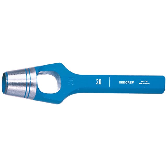 Henkellocheisen für weiche Materialen, ø34mm, rund, 195mm lang, 570034