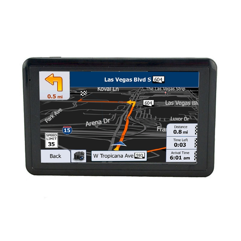 5-zoll-gps (europa) Für Pkw Und Lkw, 8 Gb Festplatte