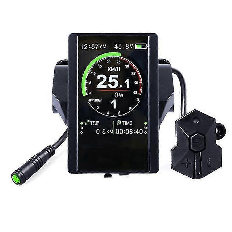 Bafang Bbs01b P850c Farb-tachometer Für E-bikes Mit 9 Unterstützungsstufen Und Hellem Display