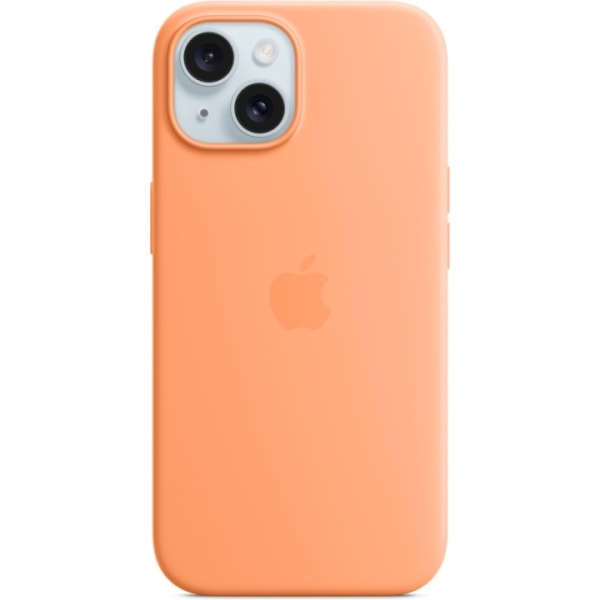 Silikonhülle Für Iphone 15 Mit Magsafe, Sorbetorange