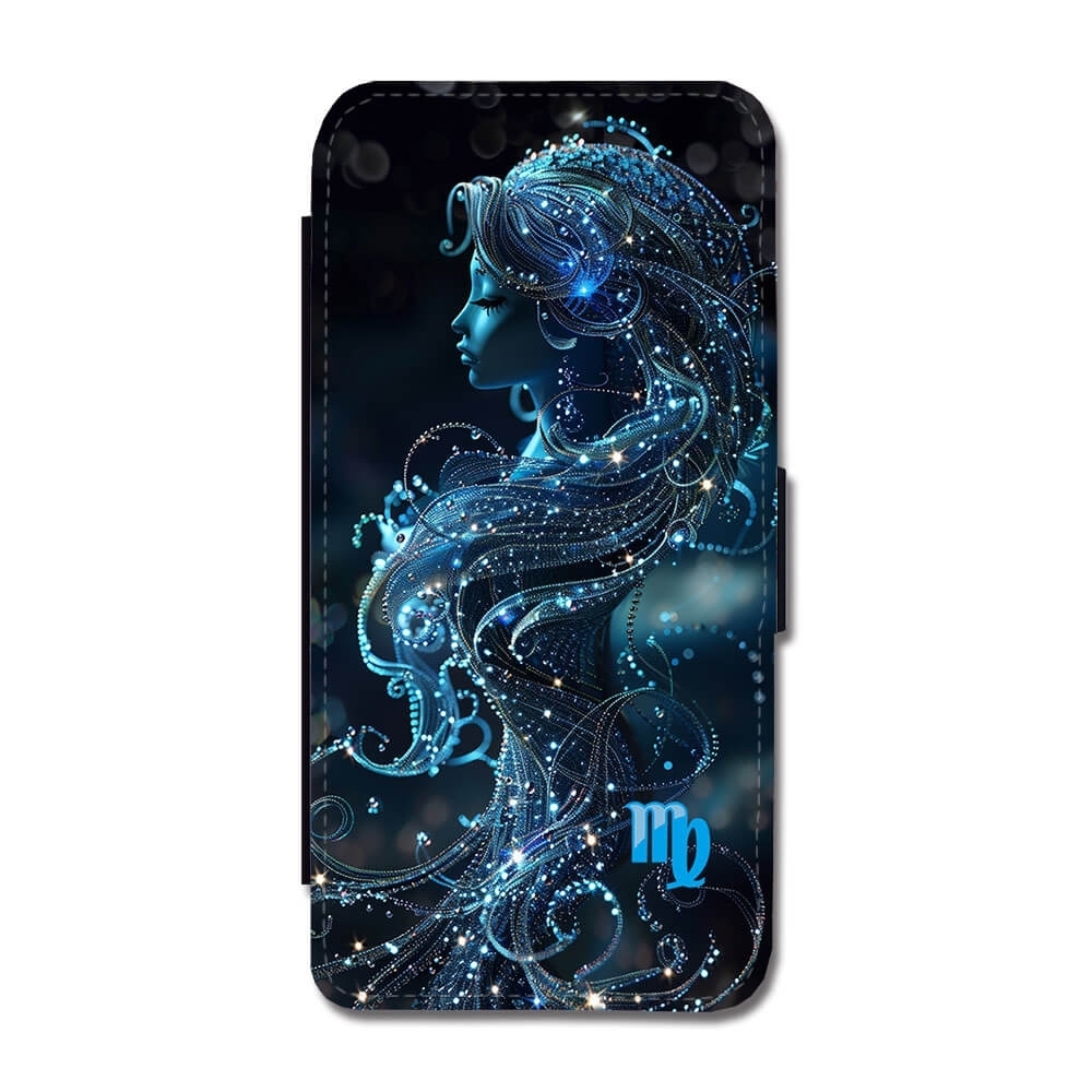 Klapphülle Für Samsung Galaxy S25 Edge, Sternzeichen Jungfrau