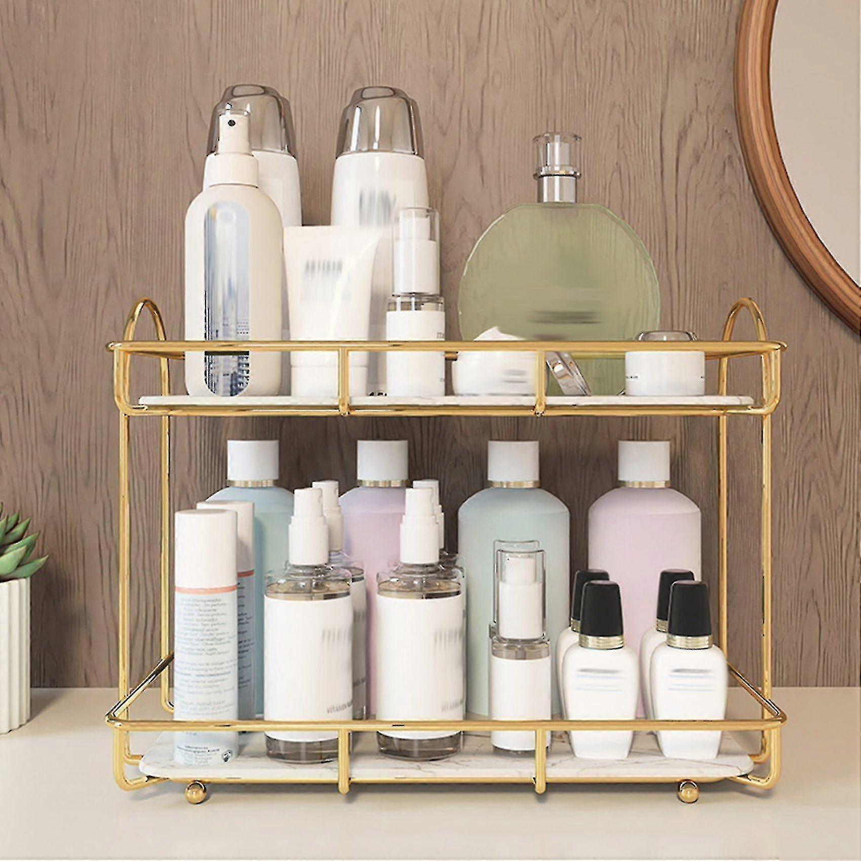 Leichte Und Luxuriöse Arbeitsfläche. Kompatibel Mit Einem Make-up-organizer. Auch Fürs Badezimmer Geeignet.