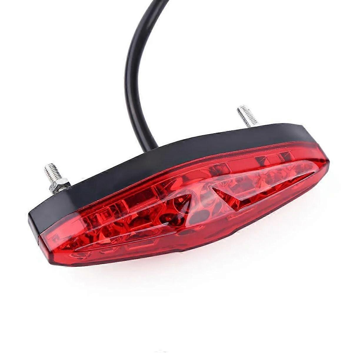 Universelle 12v 15 Led Rückleuchte Für Motorräder, Quads Und Geländemotorräder.