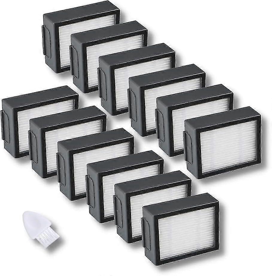 Packung Mit 12 Ersatzfiltern, Kompatibel Mit Den Staubsaugern Irobot Roomba I7, I8, E5, E6+ Und J7 (nicht Kompatibel Mit J7+).