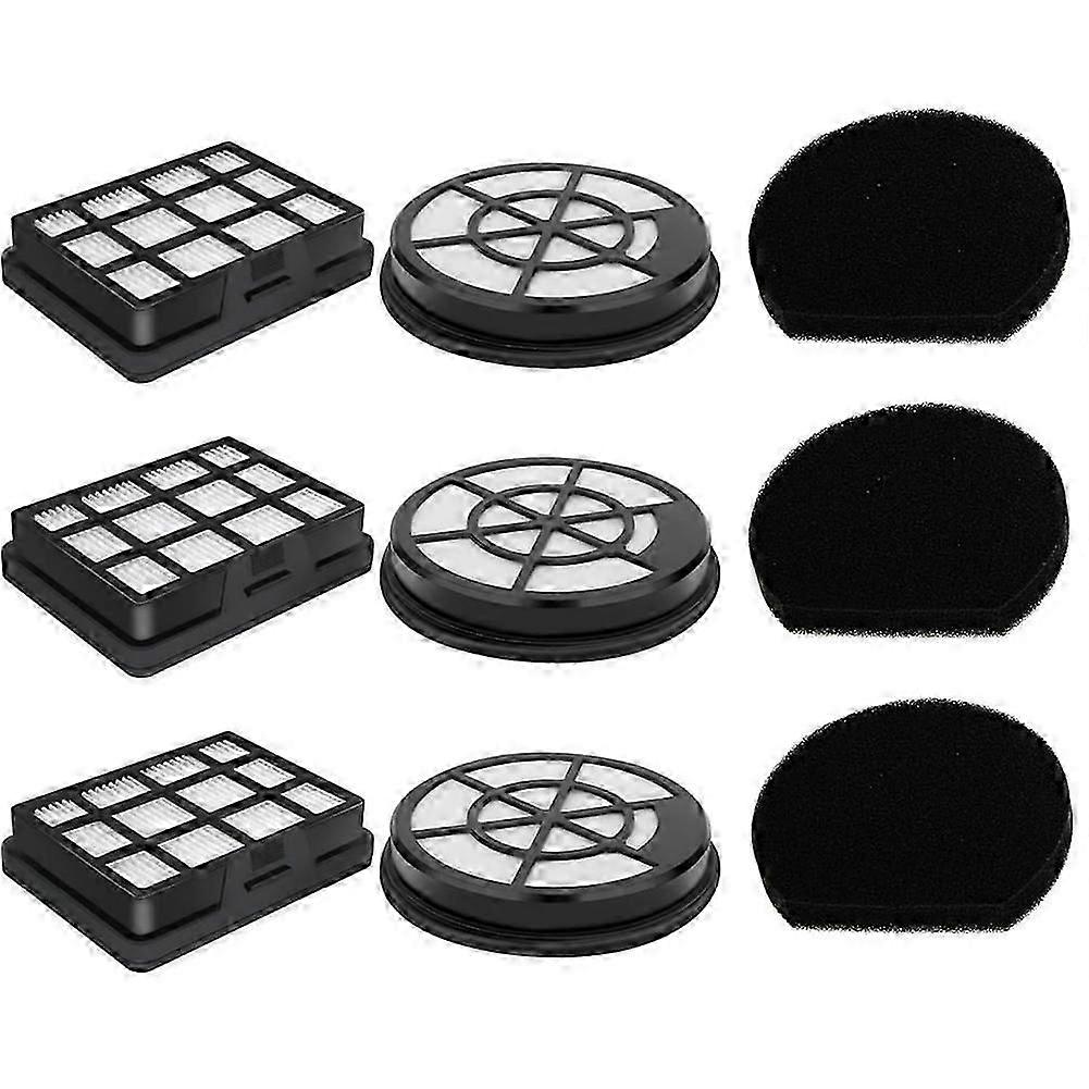 Set De 3 Filtres Kompatible Med Bosch Bbz152ef Série 2, Filter Bgc05, Bgs05, Bgc05a220a, Bgc05a320, Bgc05a322, Bgc05aaa1