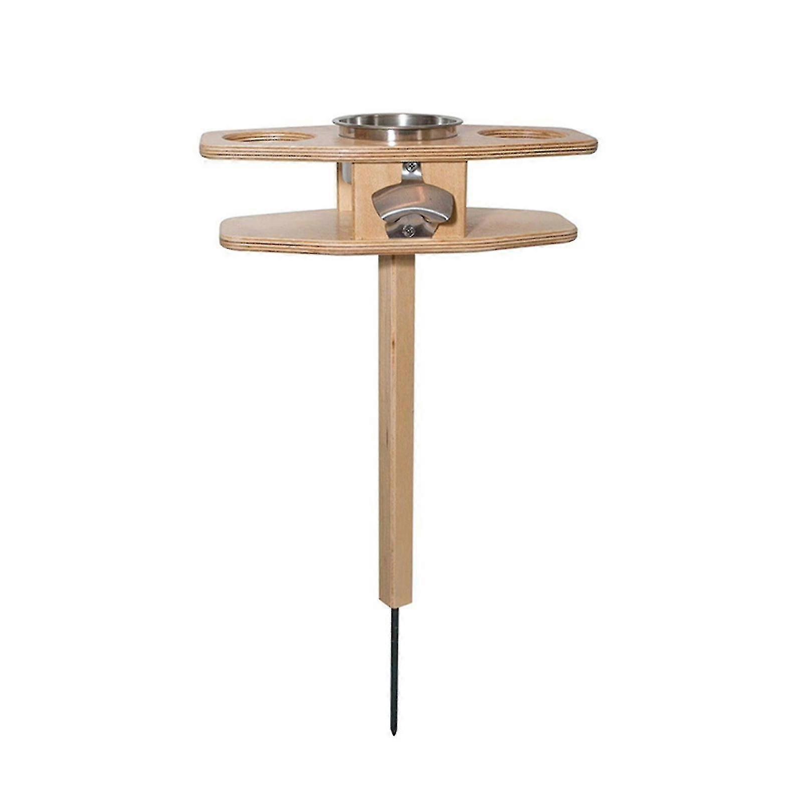 Klappbarer Holztisch Für Den Außenbereich, Ideal Für Bier- Und Weinliebhaber, Mit Klappbarem Schreibtisch.