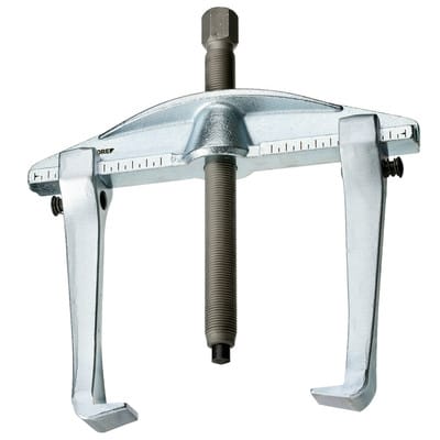 1.04/1A-B Universal-Abzieher, 2-armig, 130 x 100 mm, mit Hakenbremse