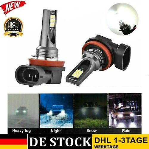 Set Mit 2 H11 H8 6500k Led-nebelscheinwerferlampen Mit Canbus-system