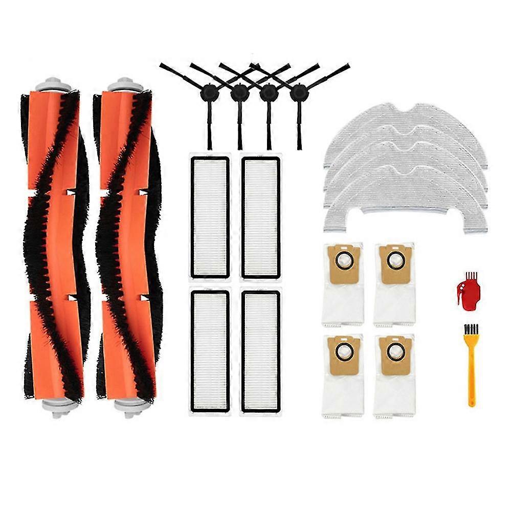 Zubehör Für Den Mi Robot Vacuum-mop 2 Ultra Stytj05zhm Saugroboter: Staubbeutel, Reinigungstücher, Reinigungskopf, Seitenbürsten.